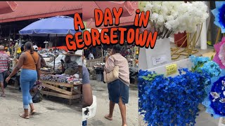 A Day in Georgetown Guyana Vlog Stabroek Market America Store Muneshwars [upl. by Addy80]