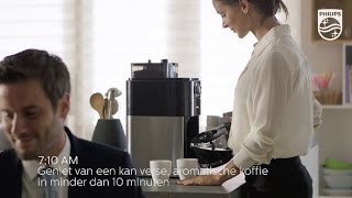 Philips Grind amp Brew Koffiezetapparaat  HD7765 [upl. by Cyrille]