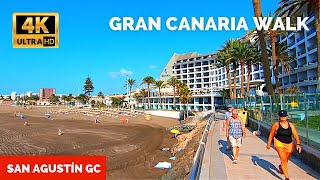 San Agustín Gran Canaria September 2021 ❤️ Shopping Centre to Dunas Don Gregory Hotel [upl. by Inahteb]