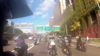 SHOCKING ROAD RAGE New York Motorcycle Gang Chases Then Attacks Alexian Lien amp Family In SUV [upl. by Jabe]