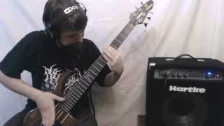 DISAVOWED  quotAbolition Of Impedimentquot bass cover [upl. by Thaxter717]