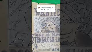 Trafalgar law wanted poster [upl. by Pax]