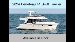 2024 Beneteau 41 Swift Trawler Fly Walk through [upl. by Vipul]