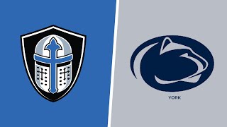 Christendom College vs Penn State UniversityYork Womens Varsity Volleyball [upl. by Hanzelin]