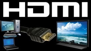 Connect Computer to TV With HDMI With AUDIOSound [upl. by Beebe]