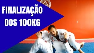 JIUJITSU IFINALIZAÇÃO DOS 100KG I ESTRANGULAMENTO [upl. by Strenta]