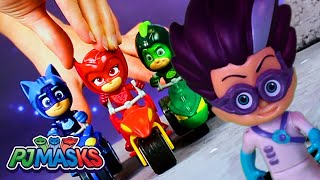 Play with PJ Masks  Romeos Moon Chase  PJ Masks Cartoon Stories [upl. by Ssor]