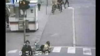 Girl falls off bike on her head [upl. by Annawik]