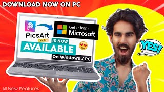 Picsart Is Now Available For Windows 😍 Pc  Edit like a pro [upl. by Aytnahs]