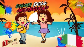 Colori dellarcobaleno  canzoni per bambini  vovokids italiano [upl. by Indys]