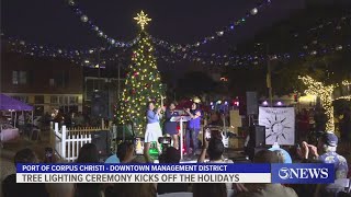 Tree lighting ceremony kicks off the holidays [upl. by Ahsiad]