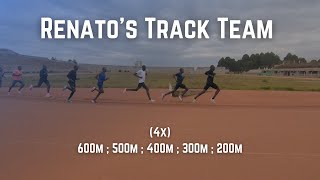 Renato Canova  1500m and 800m Training [upl. by Narcho75]