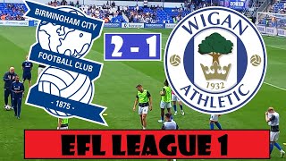 Birmingham City v Wigan [upl. by Eniawed]