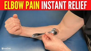 How to Quickly Fix Your Elbow Pain  STEPBYSTEP Guide [upl. by Einnol]