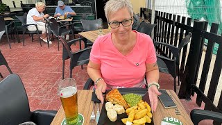 Arthurs Bar La Zenia Homemade Pie TASTE TEST [upl. by Presber]