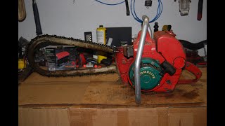 Chainsaw Homelite 600D bow saw [upl. by Notyarb]