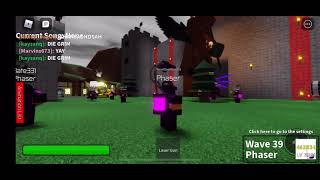 Tower Battles Battlefront Grim Boss Battle with Zefeated TBBF Roblox [upl. by Mccallum]