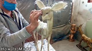 Making Sculptures By Simple tools Resin Sculpture How Is Made [upl. by Myrwyn549]