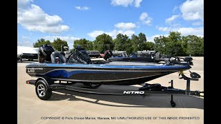 2024 Nitro Z18 Pro Pack bass boat w150HP Mercury ProXS Stock N1677 [upl. by Minabe411]