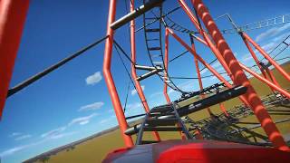 Planet Coaster  Pinfari FC80 Super 8er Bahn [upl. by Hakkeber]