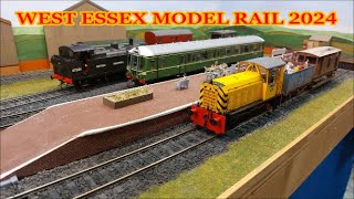 WEST ESSEX MODELRAIL 2024 [upl. by Zetram]