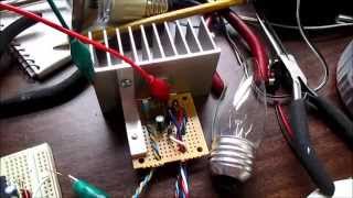 LM1875 amplifier 30 watts with 8 Ohm load [upl. by Clapp454]