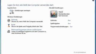 Aktivieren Sie den Jugendschutz von Windows 7  TUTORIAL [upl. by Shiau327]