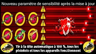 MEILLEURE SENSIBILITÉ POUR LA PRISE DE VUE EN 2024  PARAMÈTRES DE SENSIBILITÉ SECRETS DE GARENA [upl. by Aracahs]