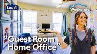 The Weekender quotThe Guest Room Home Officequot Makeover Season 7 Episode 6 [upl. by Eillib]