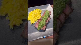 RAPPING CHEF STEAK amp EGGS 🎶👨🏾‍🍳 shorts [upl. by Htes]