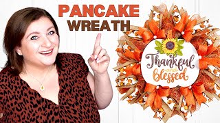 You Wont Believe How Simple This PANCAKE WREATH Tutorial Is [upl. by Catarina]