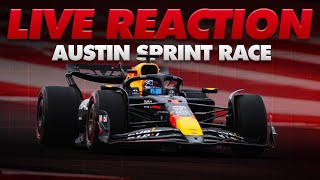 A Ferrari fan reacts Austin SPRINT RACE😮 with TELEMETRY [upl. by Leaw877]