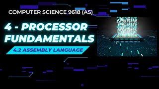 42  Assembly Language  Computer Science 9618 AS Level [upl. by Asilem979]