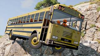 Cliff Drops Marathon 1  BeamNG DRIVE  SmashChan [upl. by Ahl812]