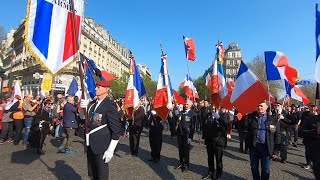 Rassemblement des militaires  Marche de la Fierté Française [upl. by Macleod359]