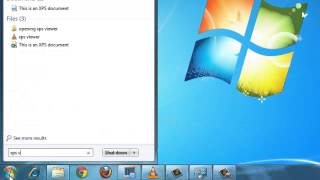 How to Open XPS Viewer in Windows [upl. by Adnilim]