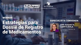 Webinar  Estratégias para Registros Farmacêuticos [upl. by Kcirevam25]