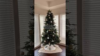 our first christmas tree🥹🎄 christmas christmastree christmasdecor christmasdecorations [upl. by Anihc]