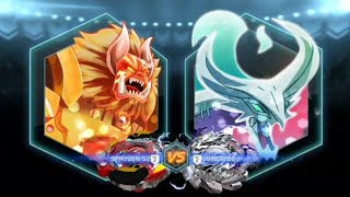 Beyblade burst appLui vs Shu Luinor L2 vs Spryzen S2 [upl. by Adyan]