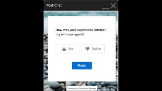 Customize Post Chat Surveys Blog URL added in description [upl. by Eihctir788]