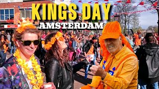 Ready for Kings Day 2024 Amsterdam  Koningsdag 2024 Netherlands [upl. by Nnod]