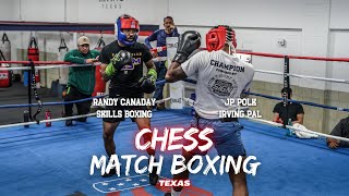 CHESS MATCH Pro Boxer Tests Counter Puncher In Sparring [upl. by Janeta]