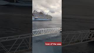 Icon of the seas sailingroyalcaribbean sea cozumel [upl. by Anehsuc]