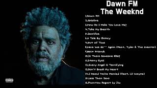 The Weeknd  Dawn FM  Full Album [upl. by Lynad305]