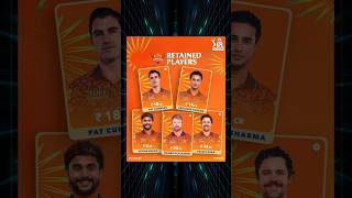 SRHs powerhouse lineup is set 🌟🔥 srh ipl2025 orangearmy ipl cricket iplauction shorts 100k [upl. by O'Driscoll]