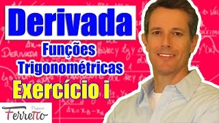 Exercício i  Derivadas de Funções Trigonométricas [upl. by Mure687]