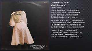 Clementina de Jesus  Marinheiro só 1973 [upl. by Miki]