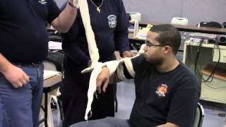 EMT Practical  Elbow Fracture [upl. by Aramoix]