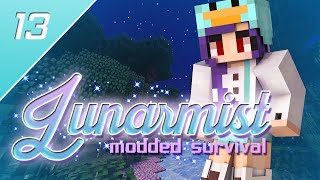 Minecraft Lunarmist  Ep13  MERRY CHRISTMAS  RIP ELF [upl. by Anid]