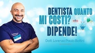 QUANTO COSTA UNA VISITA DAL DENTISTA DIPENDE 😉 [upl. by Ynattirb]